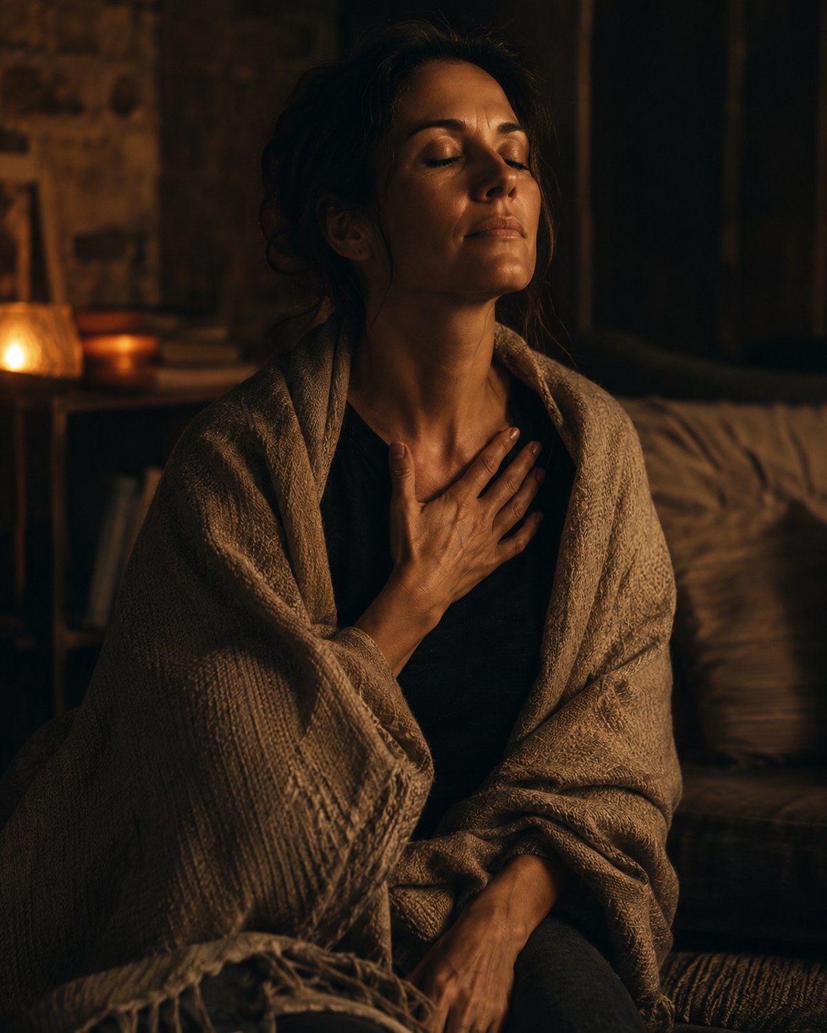 A calm restorative moment for Invisible Body first aid