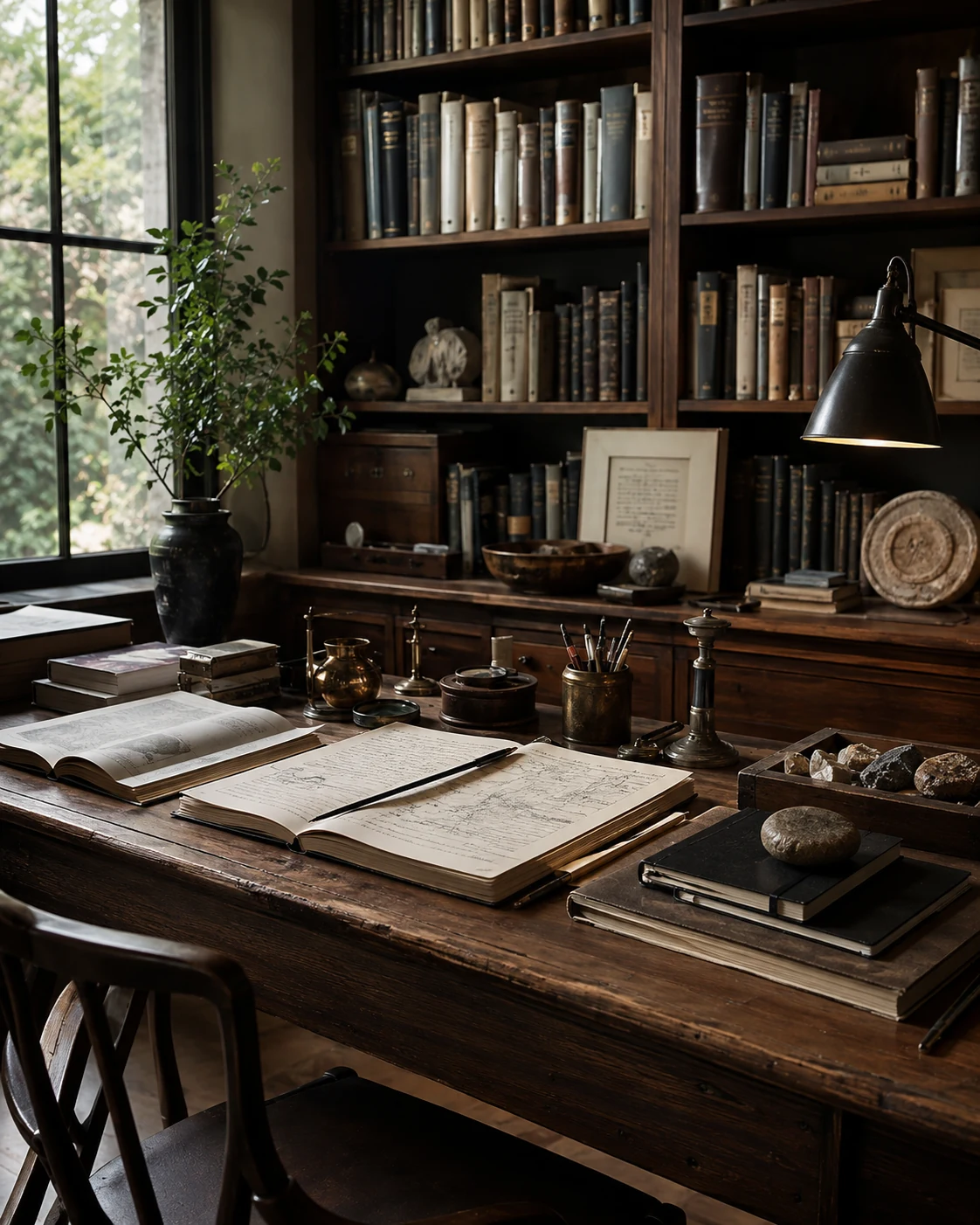 Serious study and professional workspace representing Boundless Practitioner