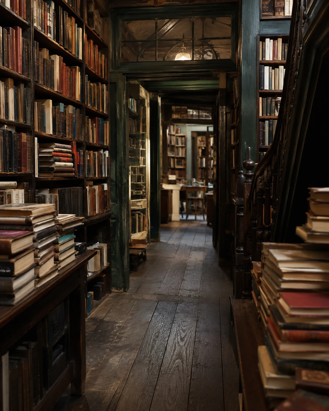 Atmospheric image representing the Bookshop series